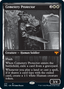 Cemetery Protector [Innistrad: Double Feature] | The Clever Kobold