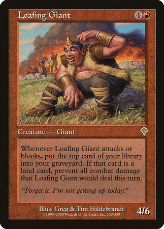 Loafing Giant [Invasion] | The Clever Kobold