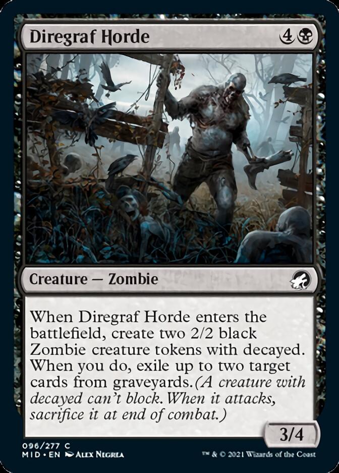 Diregraf Horde [Innistrad: Midnight Hunt] | The Clever Kobold