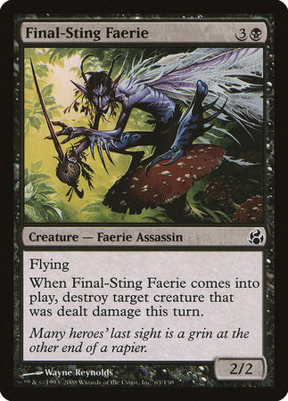 Final-Sting Faerie [Morningtide] | The Clever Kobold