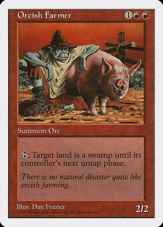 Orcish Farmer [Fifth Edition] | The Clever Kobold