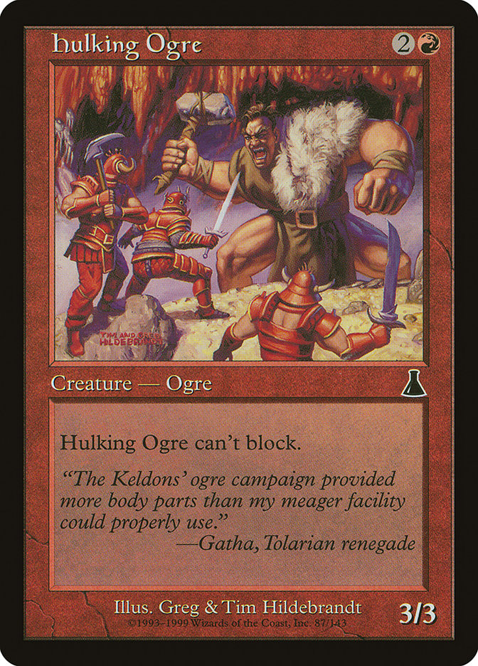 Hulking Ogre [Urza's Destiny] | The Clever Kobold