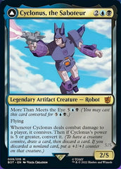 Cyclonus, the Saboteur // Cyclonus, Cybertronian Fighter [Universes Beyond: Transformers] | The Clever Kobold