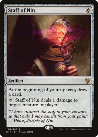 Staff of Nin [Commander 2017] | The Clever Kobold