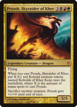 Prossh, Skyraider of Kher [Commander 2013] | The Clever Kobold