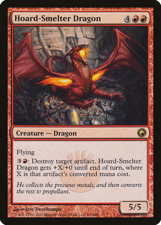 Hoard-Smelter Dragon [Scars of Mirrodin] | The Clever Kobold