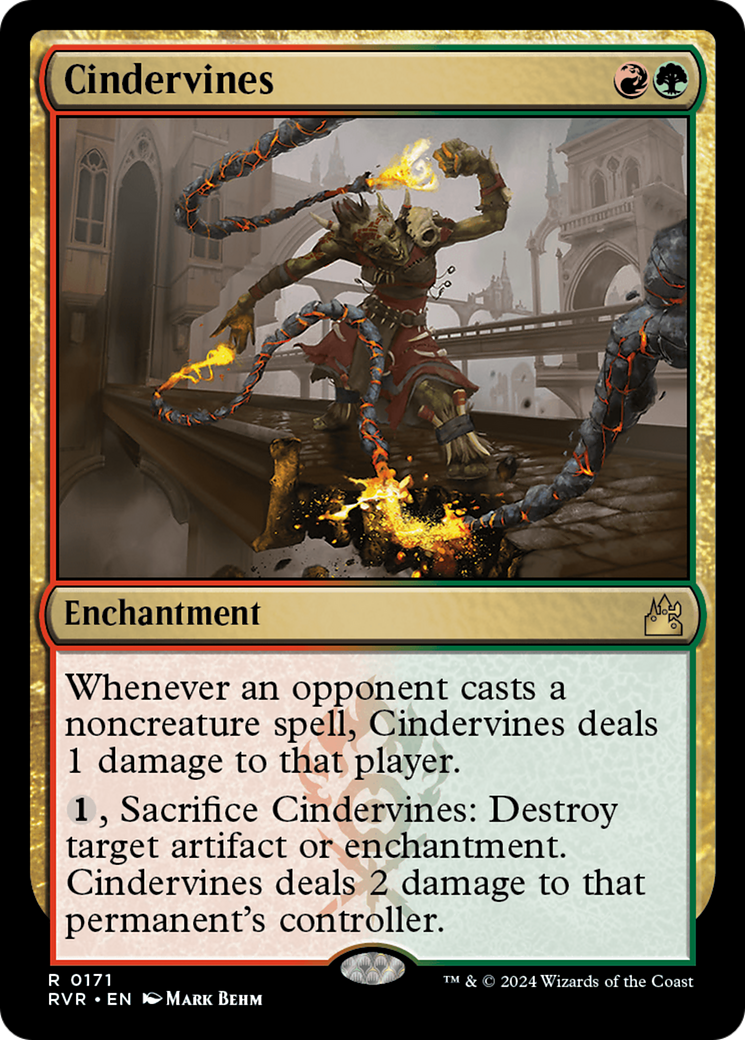 Cindervines [Ravnica Remastered] | The Clever Kobold