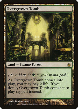 Overgrown Tomb [Ravnica: City of Guilds] | The Clever Kobold