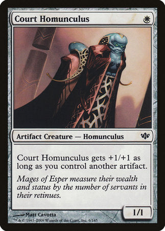 Court Homunculus [Conflux] | The Clever Kobold