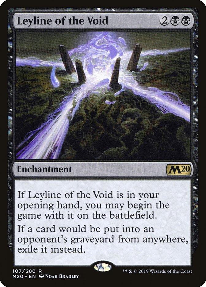 Leyline of the Void [Core Set 2020] | The Clever Kobold