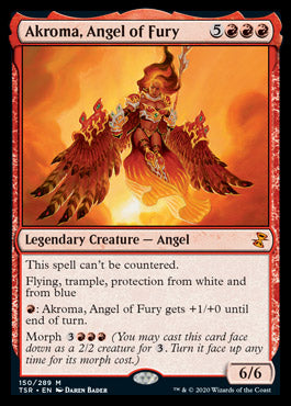 Akroma, Angel of Fury [Time Spiral Remastered] | The Clever Kobold