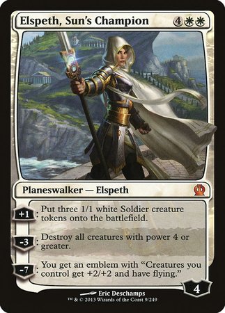 Elspeth, Sun's Champion [Theros] | The Clever Kobold