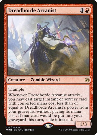 Dreadhorde Arcanist [War of the Spark] | The Clever Kobold