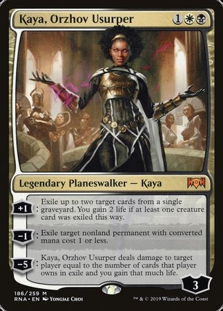 Kaya, Orzhov Usurper [Ravnica Allegiance] | The Clever Kobold