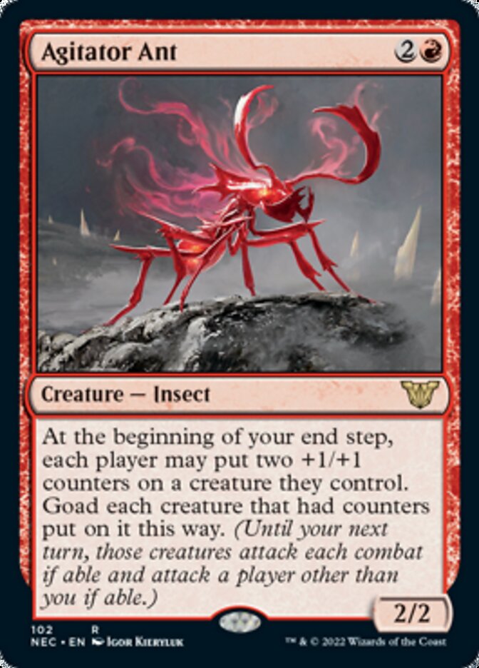 Agitator Ant [Kamigawa: Neon Dynasty Commander] | The Clever Kobold