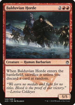 Balduvian Horde [Masters 25] | The Clever Kobold