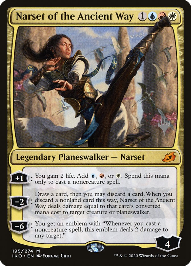 Narset of the Ancient Way (Promo Pack) [Ikoria: Lair of Behemoths Promos] | The Clever Kobold