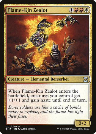 Flame-Kin Zealot [Eternal Masters] | The Clever Kobold