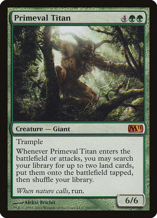 Primeval Titan [Magic 2011] | The Clever Kobold