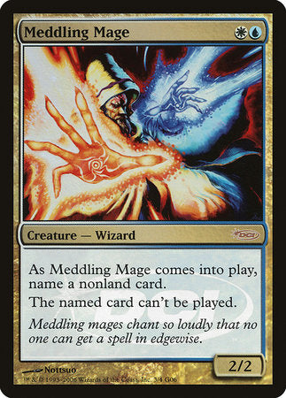 Meddling Mage [Judge Gift Cards 2006] | The Clever Kobold