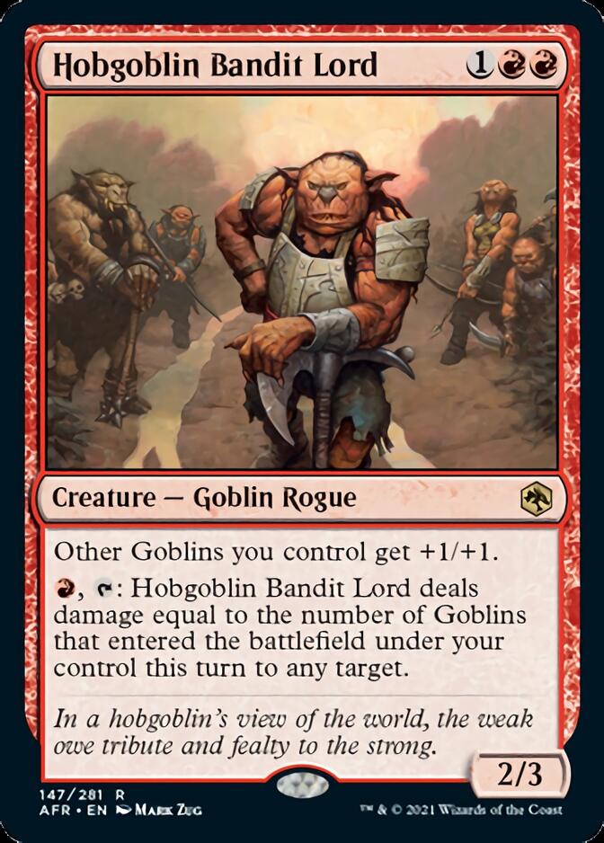 Hobgoblin Bandit Lord [Dungeons & Dragons: Adventures in the Forgotten Realms] | The Clever Kobold