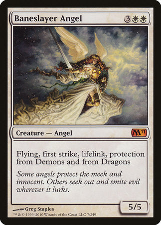 Baneslayer Angel [Magic 2011] | The Clever Kobold