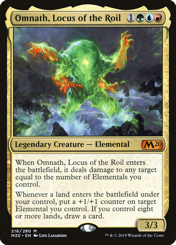 Omnath, Locus of the Roil [Core Set 2020] | The Clever Kobold