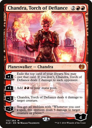 Chandra, Torch of Defiance [Kaladesh] | The Clever Kobold