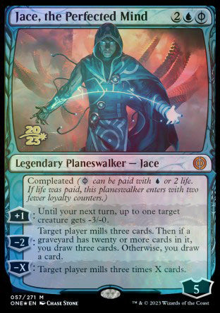 Jace, the Perfected Mind [Phyrexia: All Will Be One Prerelease Promos] | The Clever Kobold