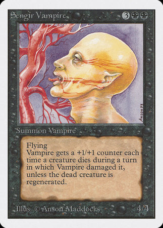 Sengir Vampire [Unlimited Edition] | The Clever Kobold